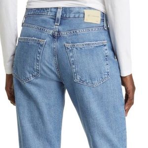 AG (NWT) Ex Boyfriend distressed jeans